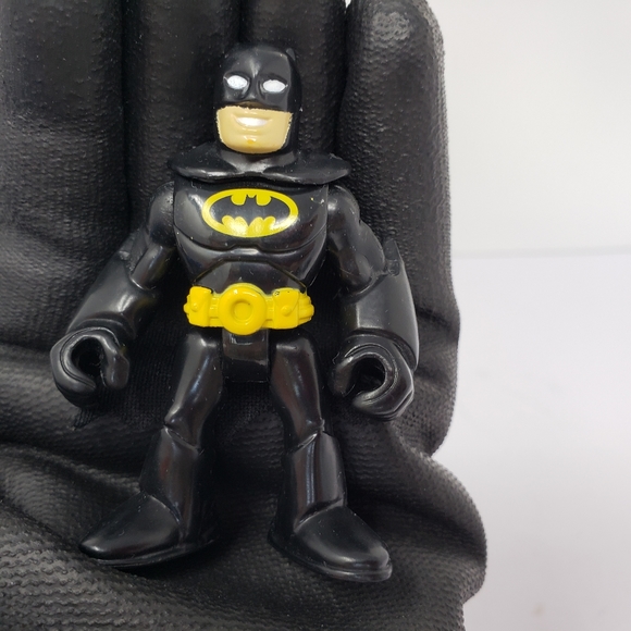 Imaginext Fisher Price DC Super Friends Legends of Batman Deluxe Batmobile Blue - Picture 3 of 16